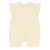 Amore Girls Lemon Butterfly Gingham Smocked Shortie AM0077