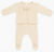 Kleo Beige Knitted Pom Pom Set W17