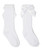 Back to School White Socks with Bow