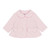 Amore Girls Pink Ribbed Bow Jacket AM0127