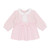 Amore Girls Pink Ribbed Dress AM0125