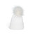 White Faux Fur Pom 1st Hat