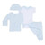 Soft Touch Tiny Baby Vest, Top Bottom & Hat