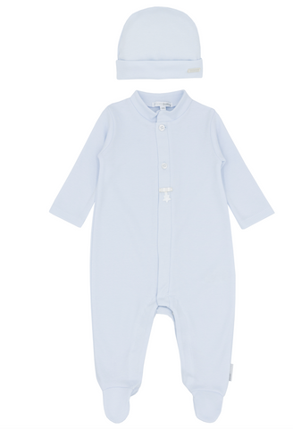 Blues Baby Stiges  Blue All in One  & Hat BB1732