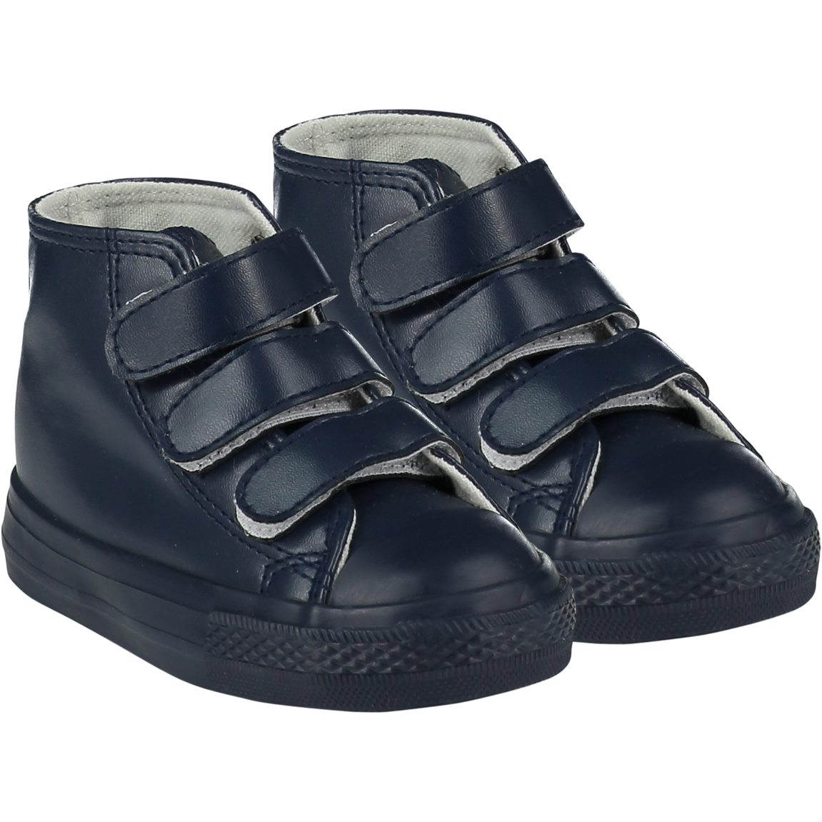 Mitch & Son Triple V Navy Velcro High Top 22911N