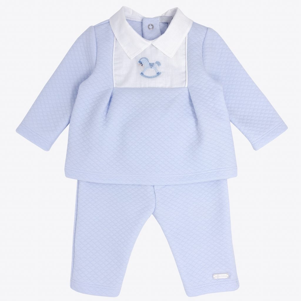 Blues Baby Rocking Horse Trouser Set BB0544