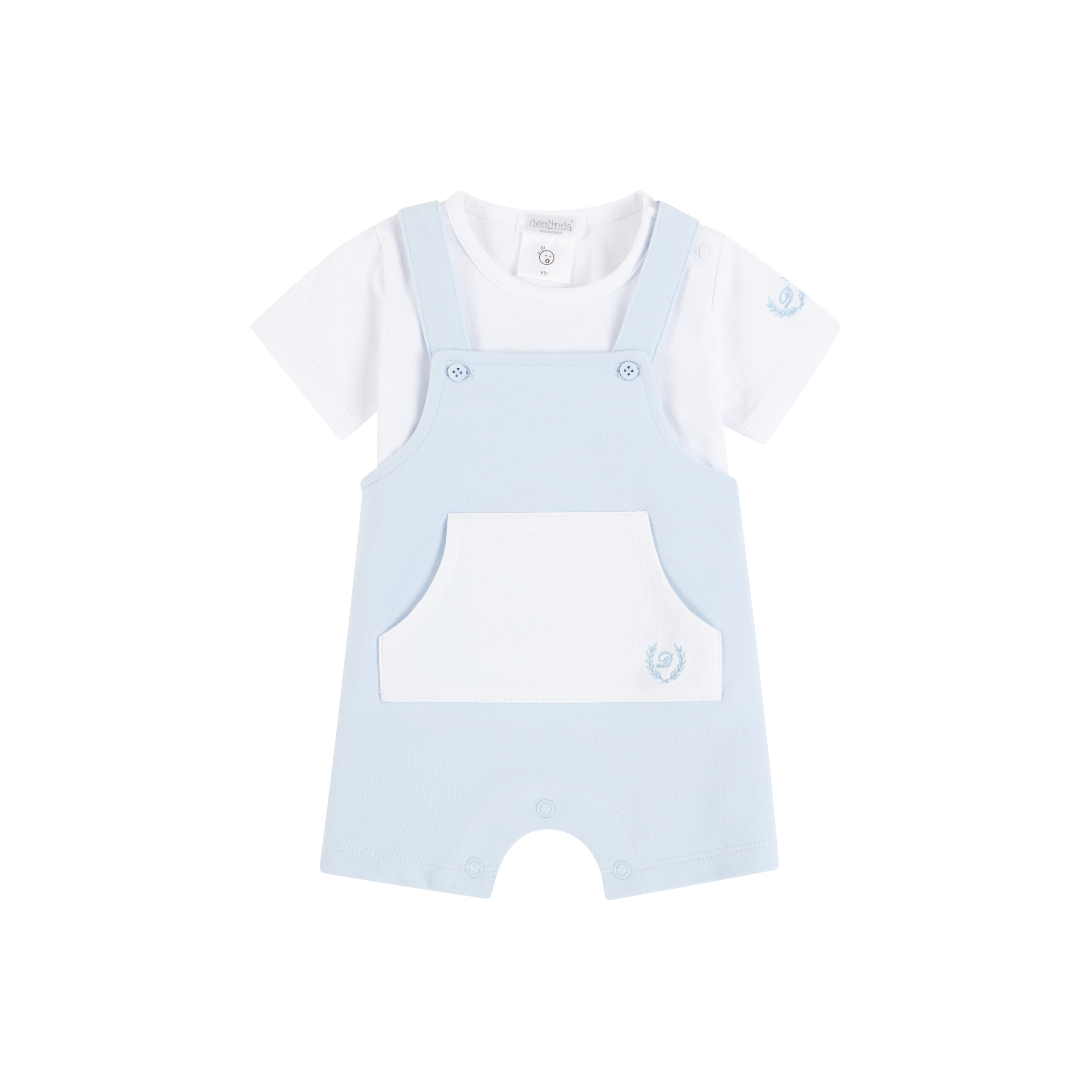 Deolinda Blue Dungaree with White Top 236322