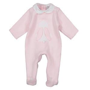 Deolinda Bunny Pink Sleepsuit 23328