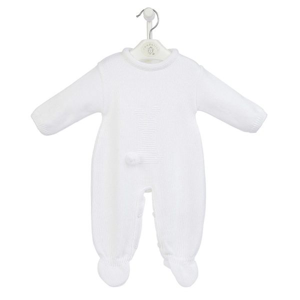 White bunny onesie top