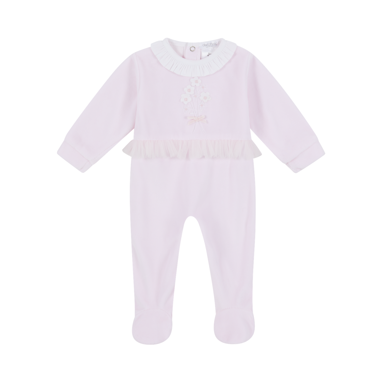 Deolinda Nancy Baby Pink Sleepsuit 23318