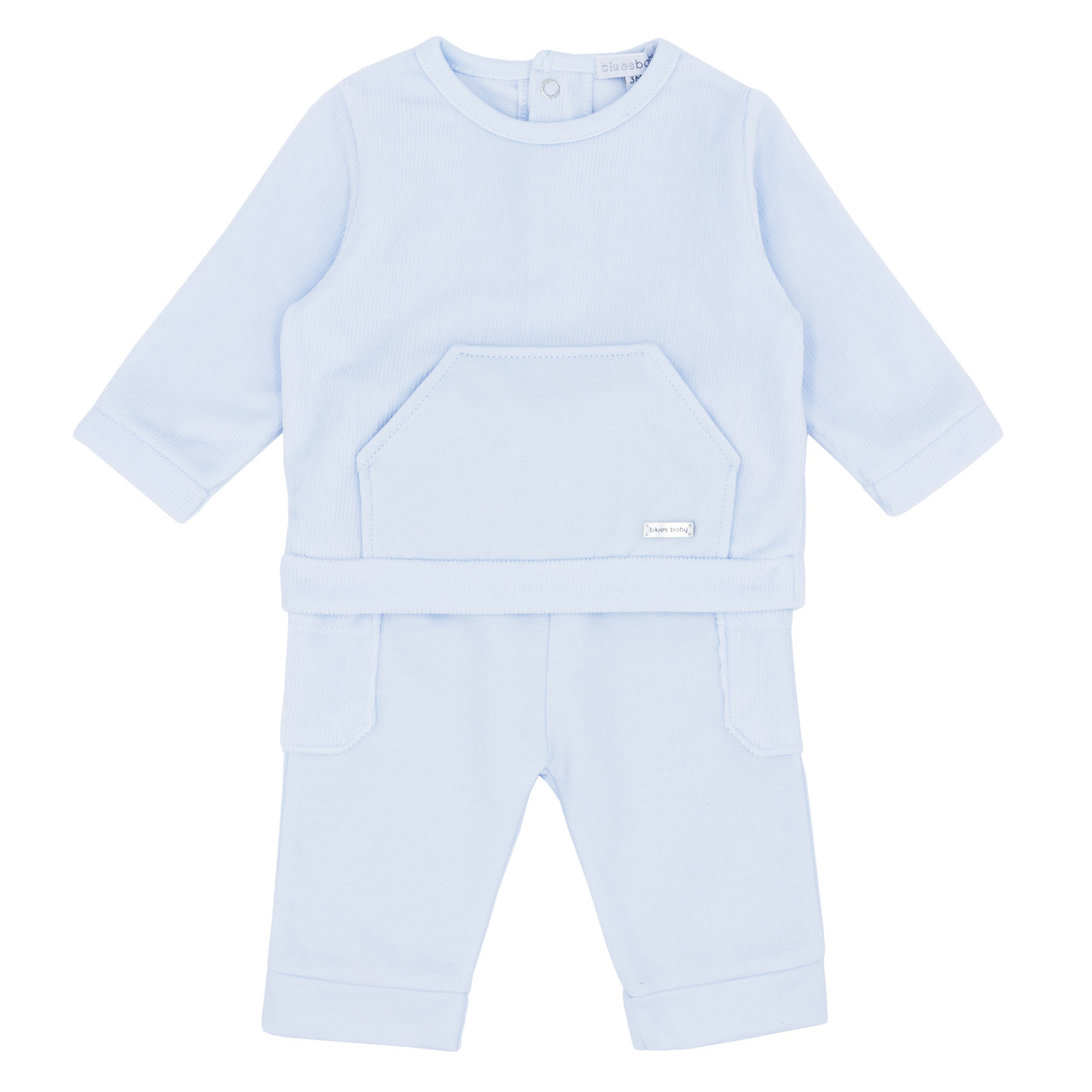 Blues Baby Needle Jog Set with Cargo Pants BB0809