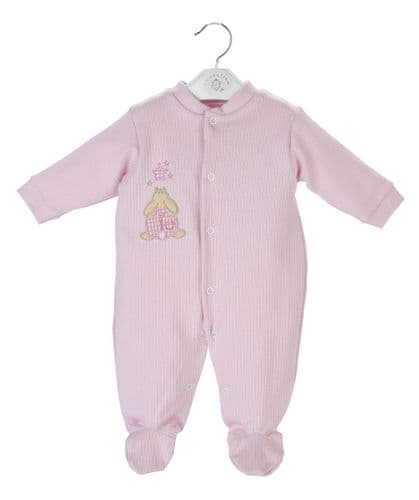 Dandelion Rabbit and Star Cotton Sleepsuit A20355