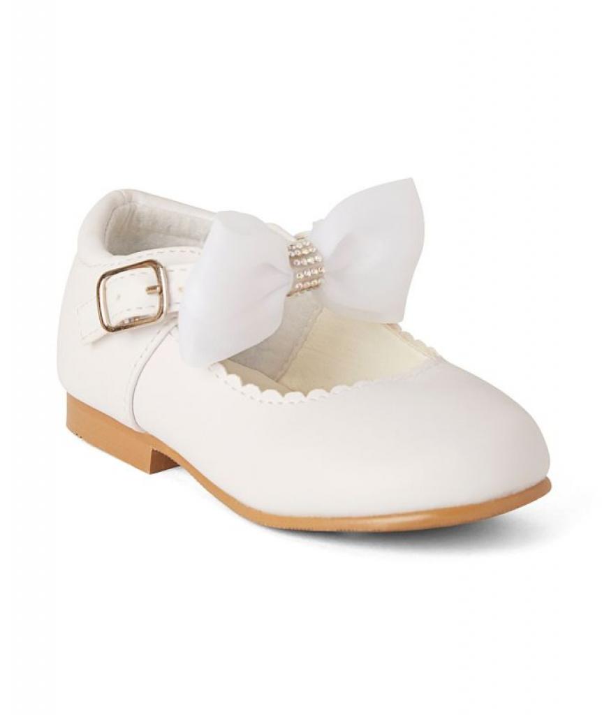 Sevva Zuri White Bow with Diamante