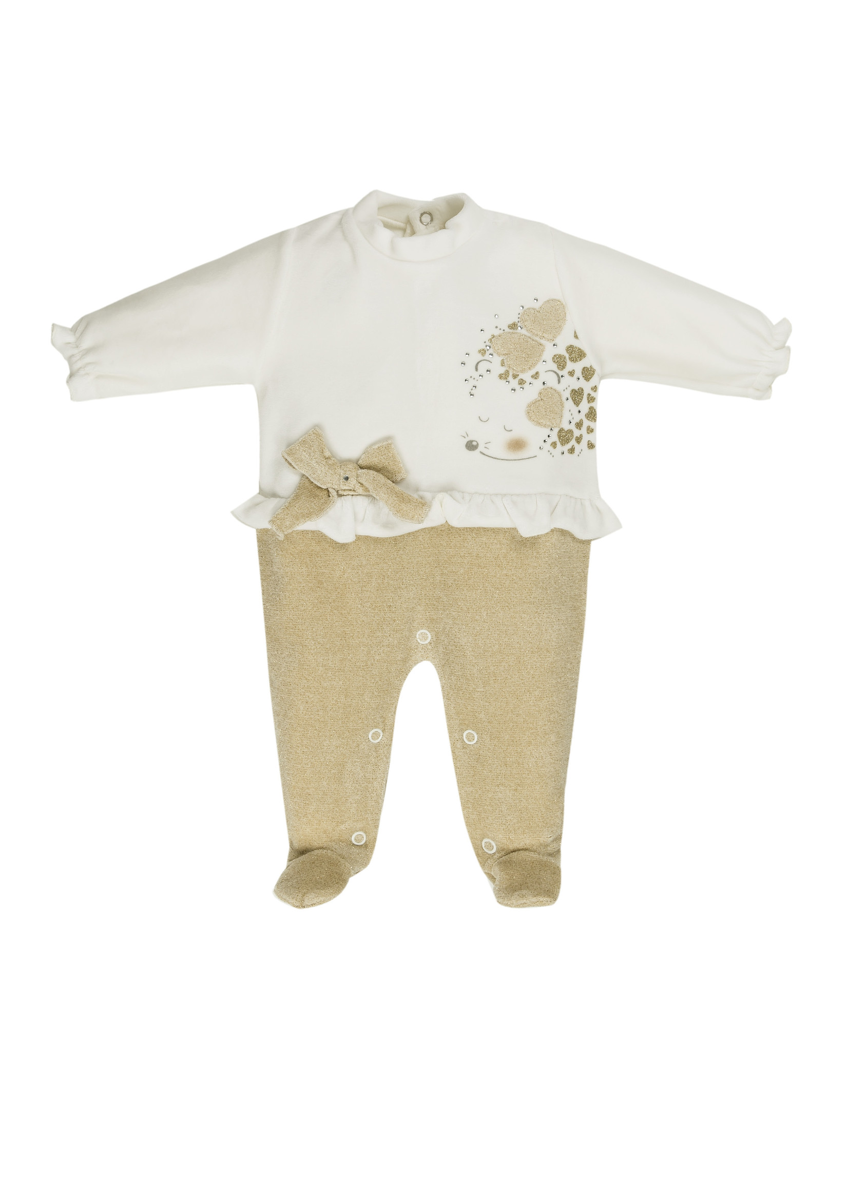 EMC Gold and Cream Onesie BQ6390