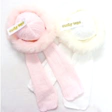 Kinder Pink Russian Hat with Fur Trim CT29P