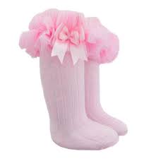 Soft Touch  Pink Knee Tutu Socks