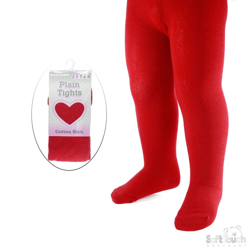 Soft Touch Red Tights