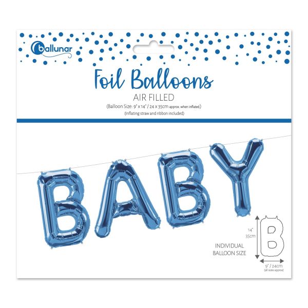 Baby Foil Balloon Blue
