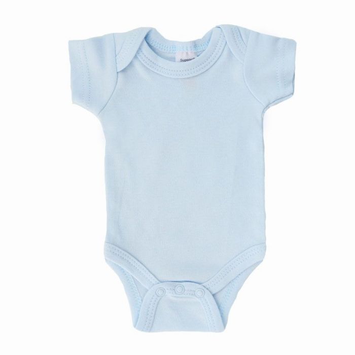 Tiny Baby Blue Premature Vest