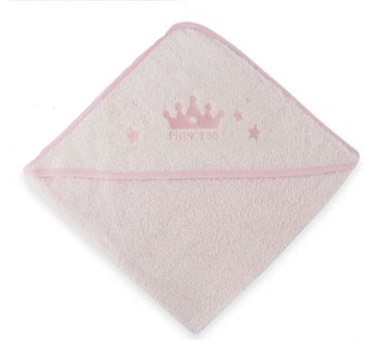 Soft Touch Princess Pink Hooded Towel HT15
