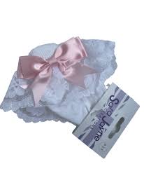 Sarah Jayne Pink Bow Sock