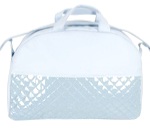 Spanish Blue Half Quilted Round Changing Bag 72871