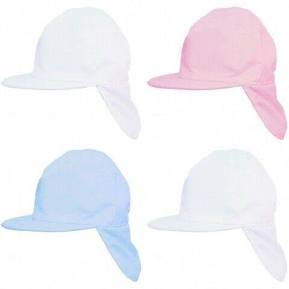 Bartley Kids Cap with Neck Shield and Tie