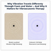 Why Water Transmits Vibration Better Than Foam | InnerSoulutions Liquid Sound Tables