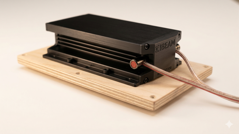 VT200 Transducer on mounting plate