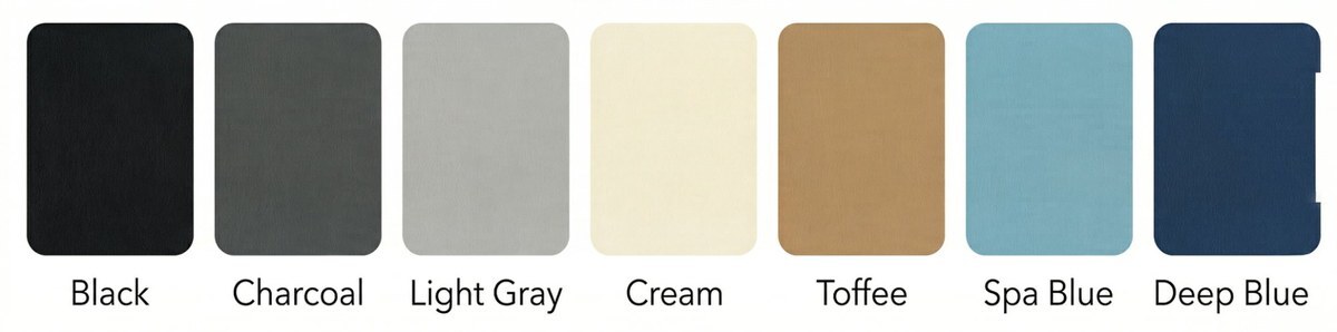 Upholstery color options