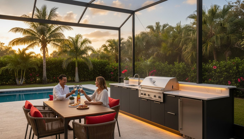 Inspiring Outdoor Kitchens in Fort Myers: Design Examples for Your Lanai