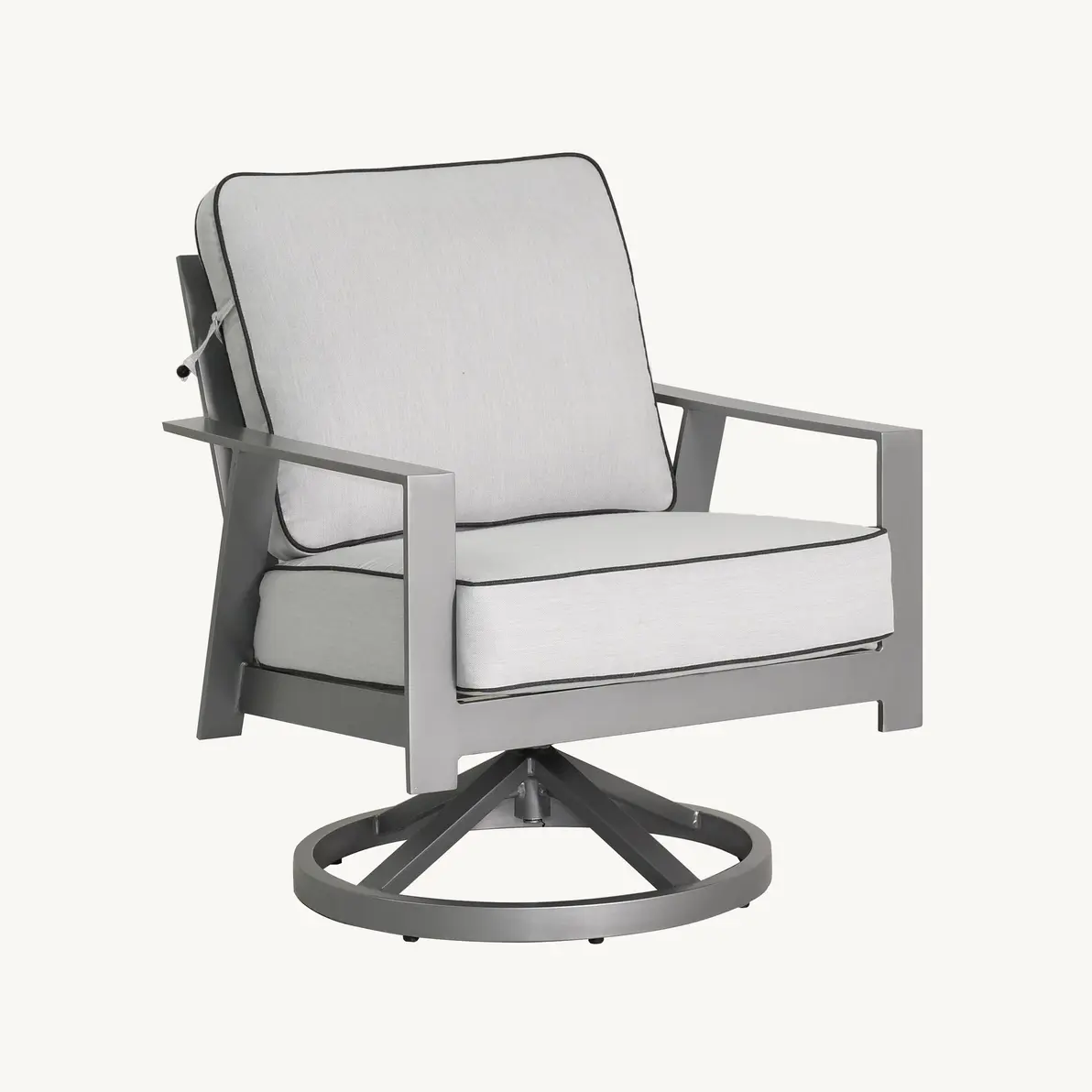 TRENTO CUSHIONED LOUNGE SWIVEL ROCKER