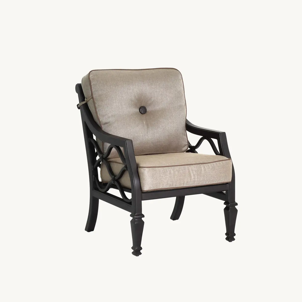 VILLA BIANCA CUSHIONED DINING CHAIR
