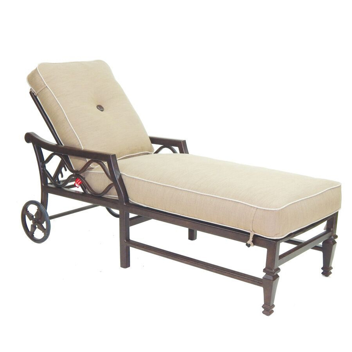 VILLA BIANCA CUSHIONED CHAISE LOUNGE