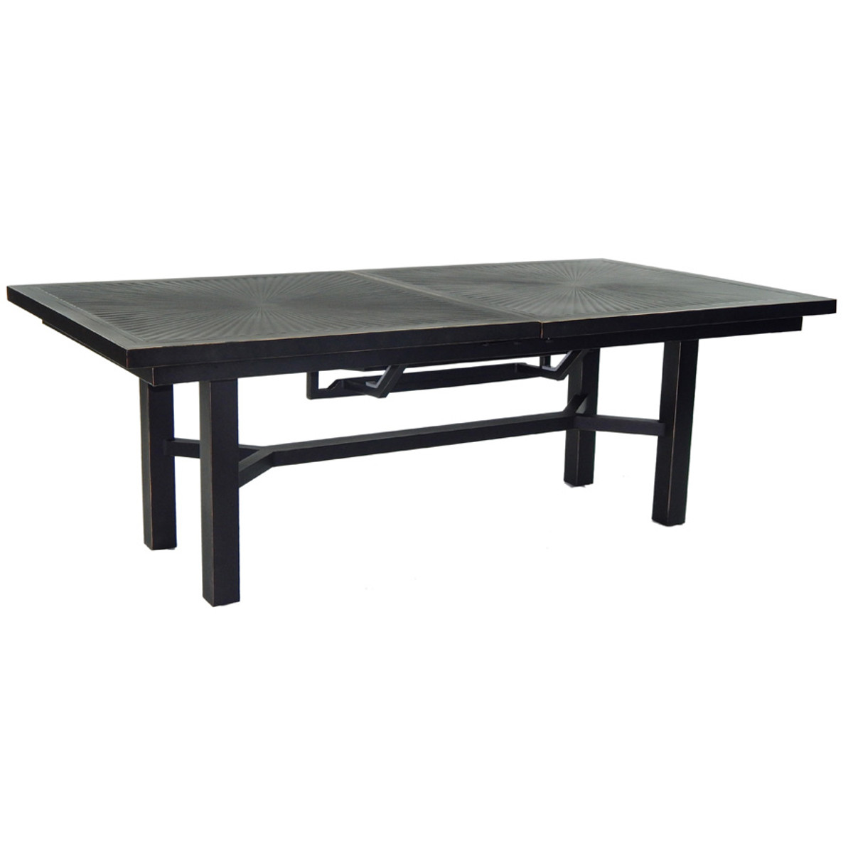 86″ CLASSICAL RECTANGULAR EXTENSION DINING TABLE