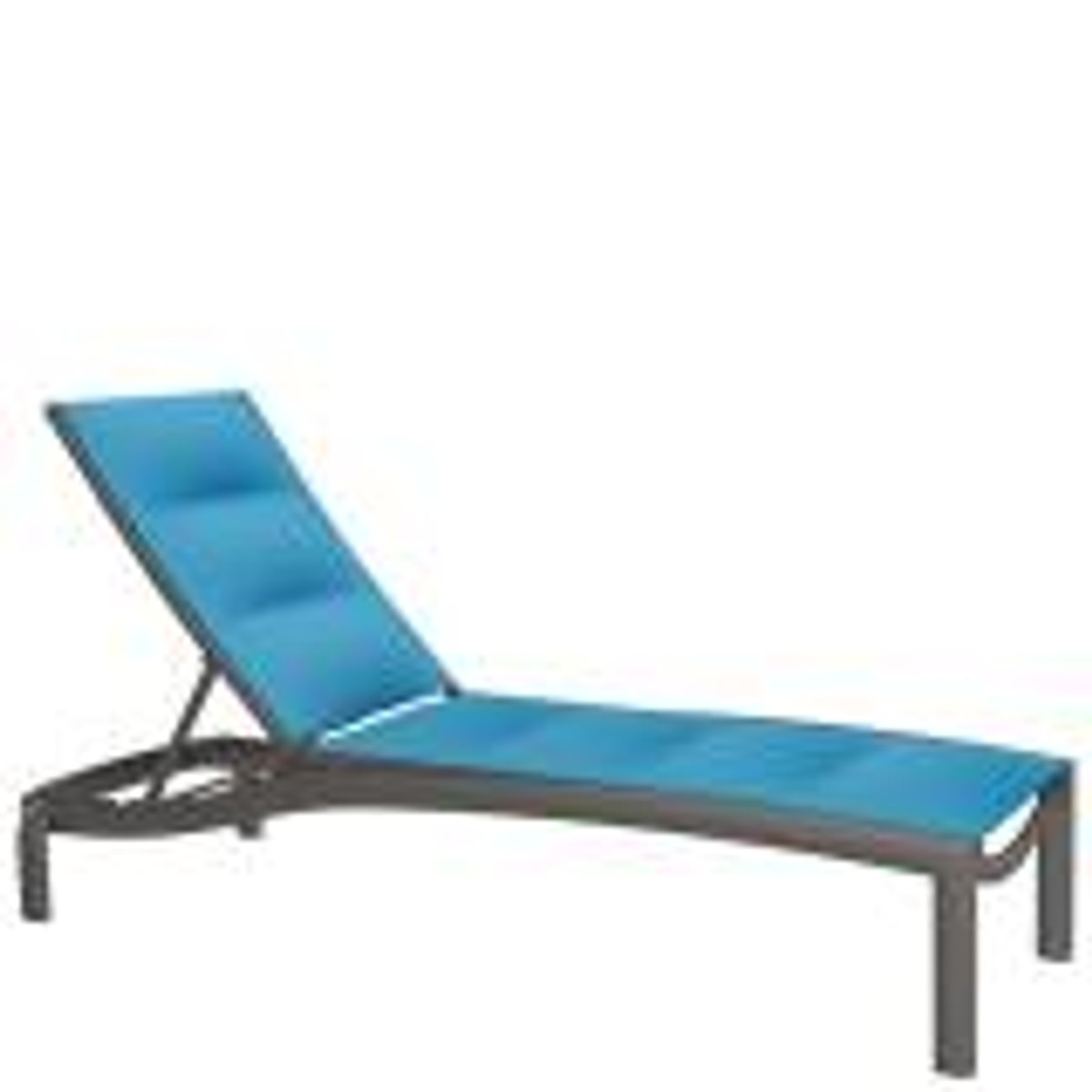 Kor Padded Sling Armless Chaise Lounge