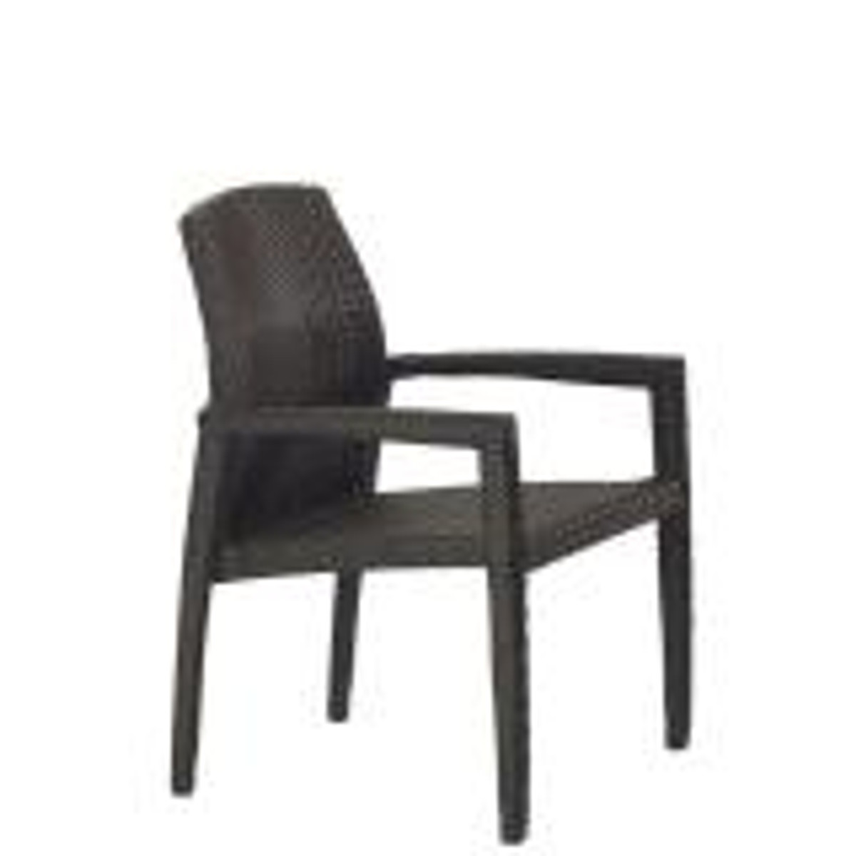 Evo Woven Dining Arm Chair