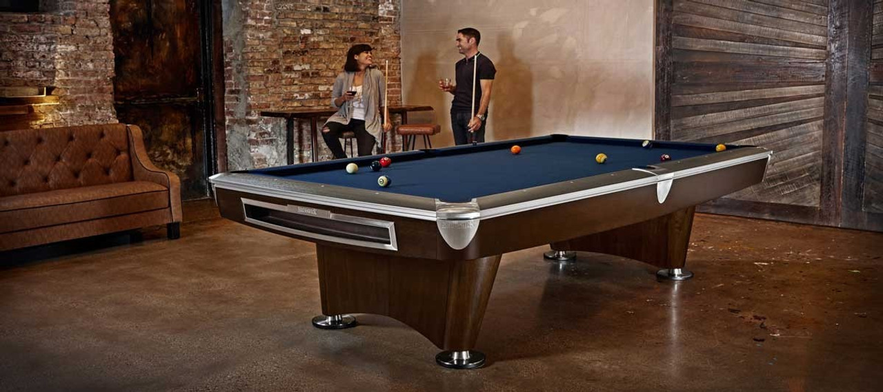 ビリヤード Brunswick goldcrown3 Sold at Auction: BRUNSWICK GOLD CROWN III FELT OVER SLATE