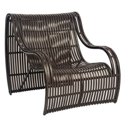 Woodard Loft Woven Wicker Large Lounge Chair