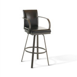 LANCE COUNTER HEIGHT SWIVEL STOOL – CUSTOMIZABLE