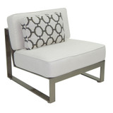 PARK PLACE SECTIONAL ARMLESS LOUNGE CHAIR