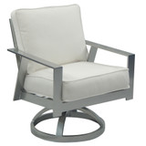 TRENTO CUSHIONED SWIVEL ROCKER DINING