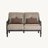 VILLA BIANCA CUSHIONED LOVESEAT