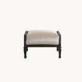 VILLA BIANCA CUSHIONED OTTOMAN