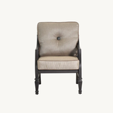 VILLA BIANCA CUSHIONED DINING CHAIR