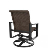 Kenzo Woven Swivel Rocker Lounge Chair