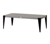 GENVAL COFFEE TABLE W/ALUMINUM TOP