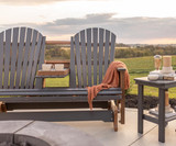 COMFO-BACK THREE SEAT GLIDER WITH CONSOLE