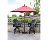 COMFO-BACK SWIVEL BAR CHAIR