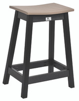 Saddle Counter Stool